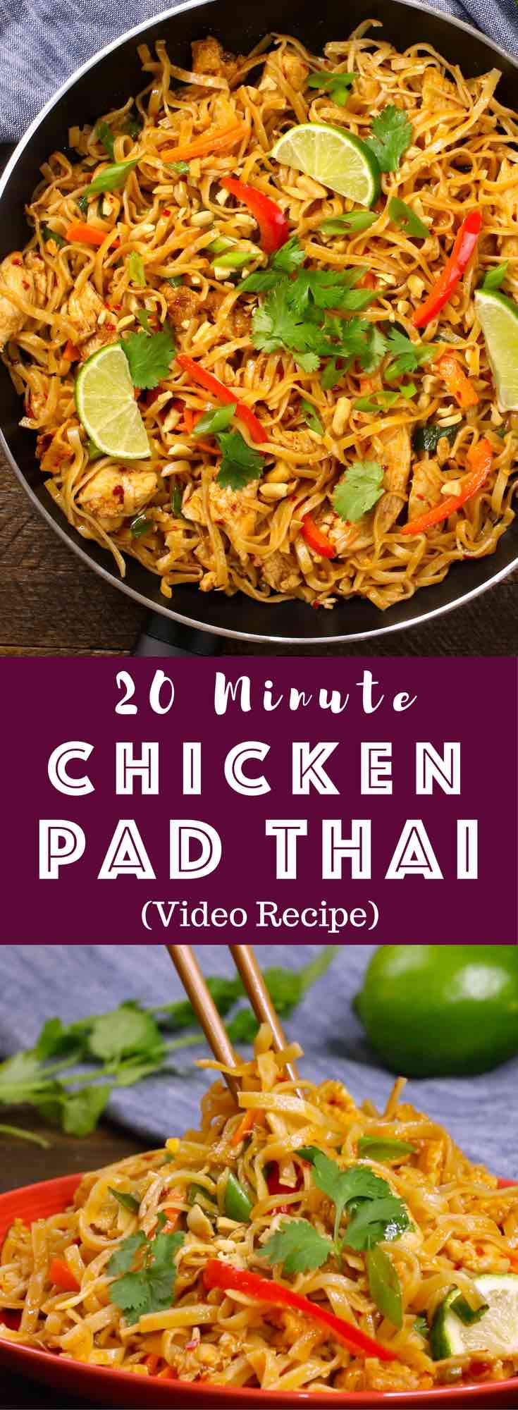 Easy Chicken Pad Thai - TipBuzz