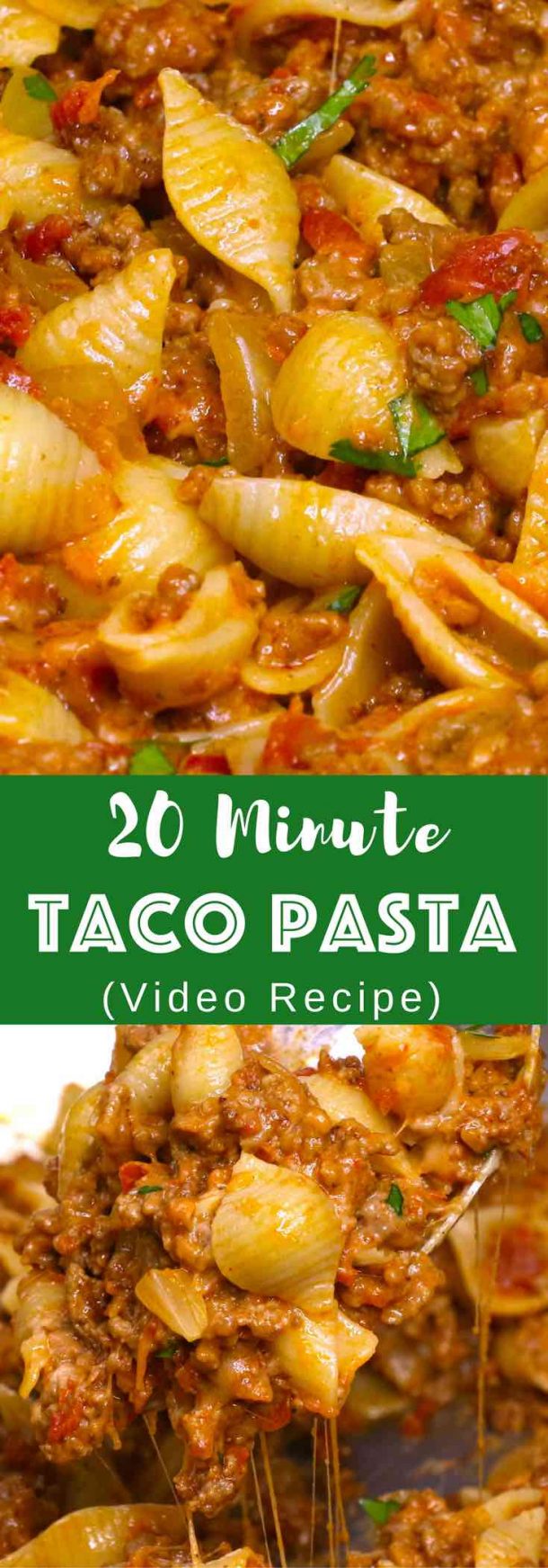 Cheesy Taco Pasta (with Video) - TipBuzz