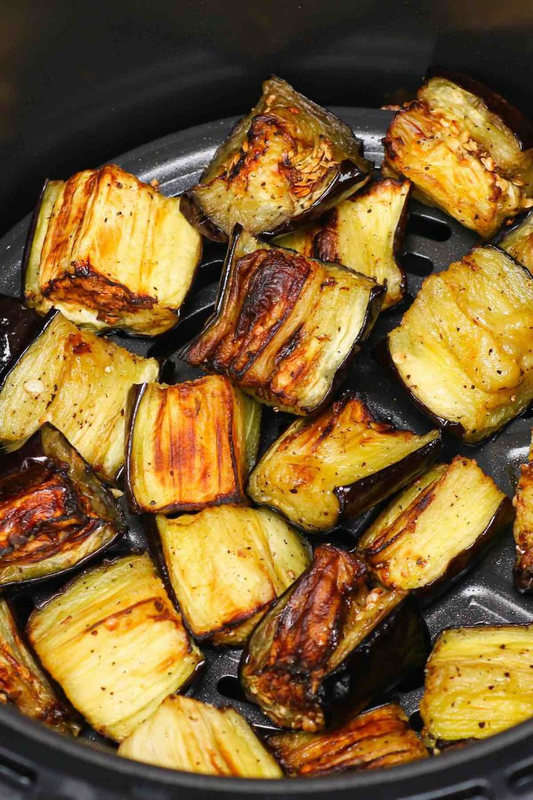 Healthy Air Fryer Eggplant (How to Roast Eggplant in Air Fryer) TipBuzz