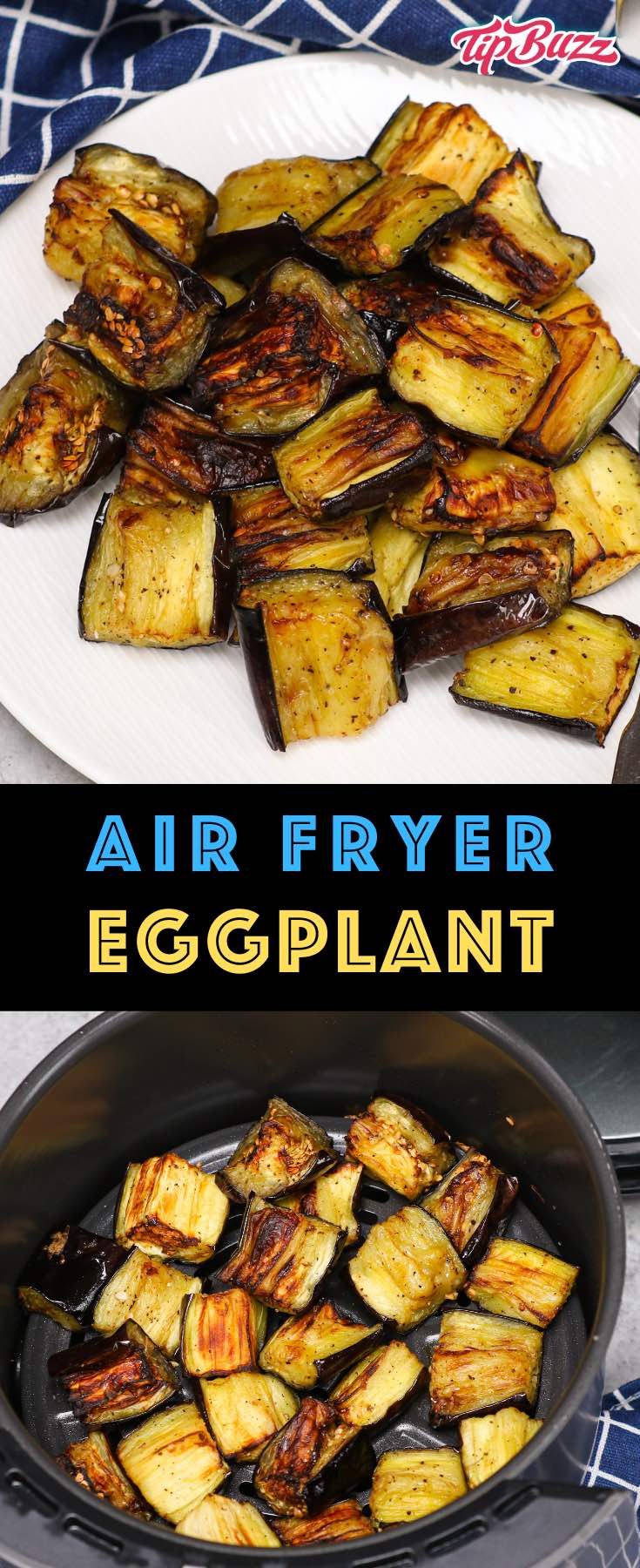 Healthy Air Fryer Eggplant