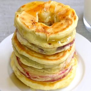 Quick and Easy Apple Pancakes - You Don't Have to be a Celebrity to have this for breakfast