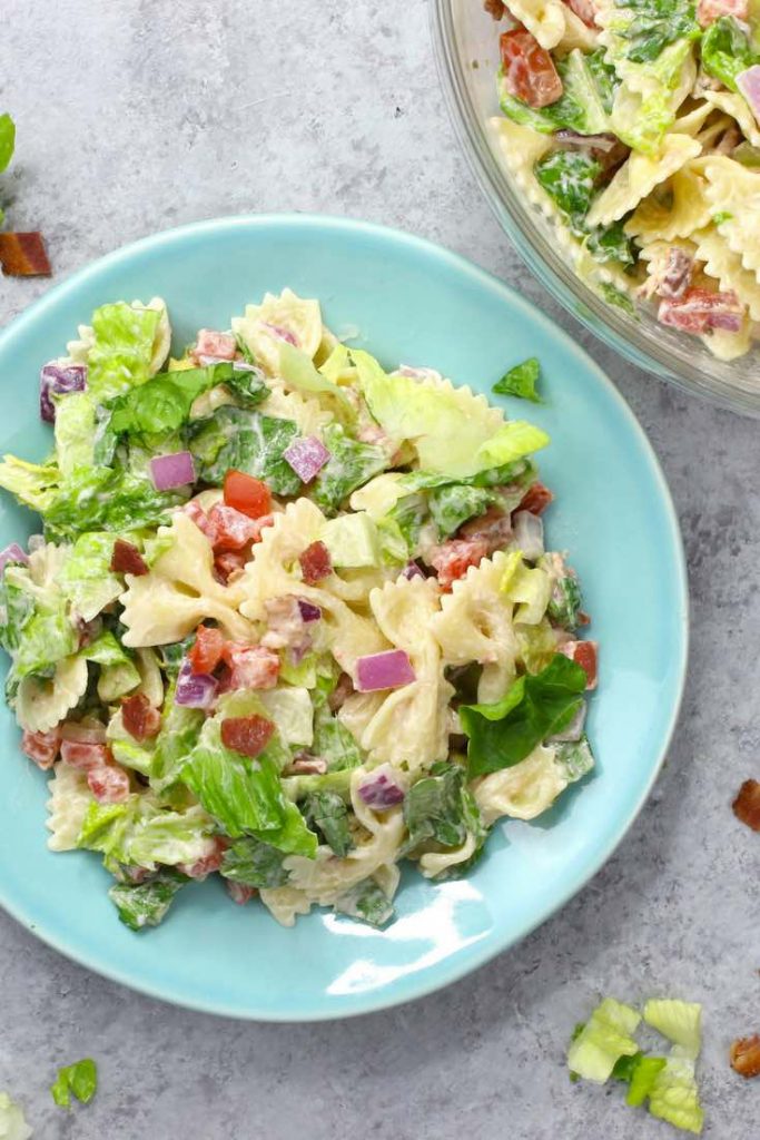 Easy BLT Pasta Salad - TipBuzz