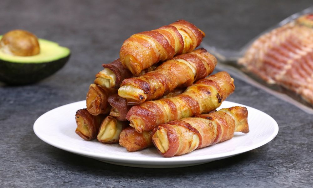 Bacon Wrapped Spring Rolls TipBuzz