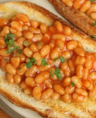 Baked Beans on Toast is a traditional British favorite that’s incredibly easy to make and satisfying to eat. Keep a few cans of baked beans on hand to enjoy beans and toast whenever the craving arises.