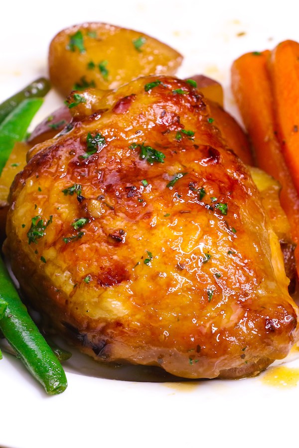 Baked Honey Garlic Chicken Recipe | TipBuzz