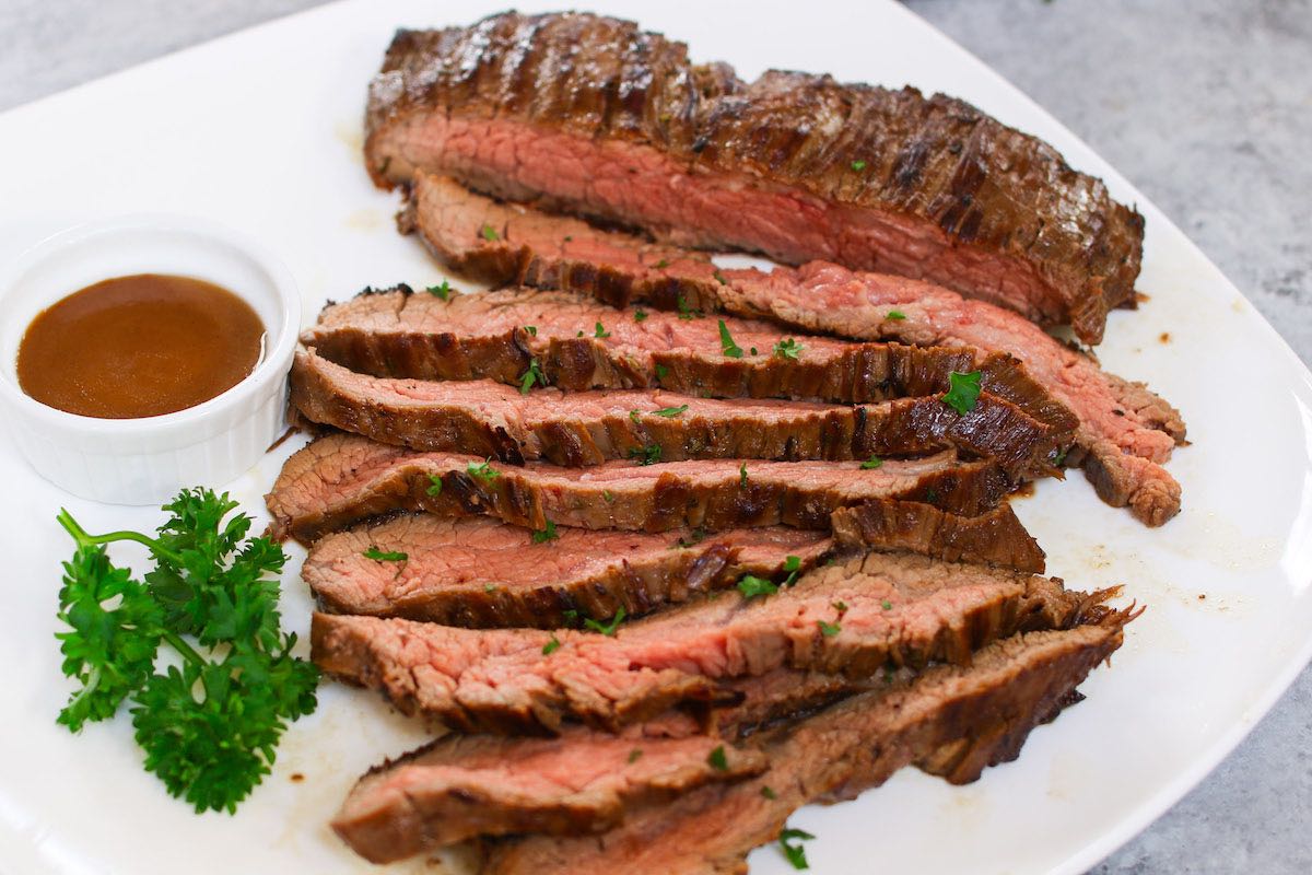 Flank steak oven best sale