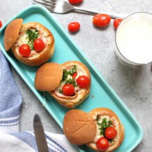 These Ham, Egg & Cheese Bread Bowls are a fun recipe that's easy to make