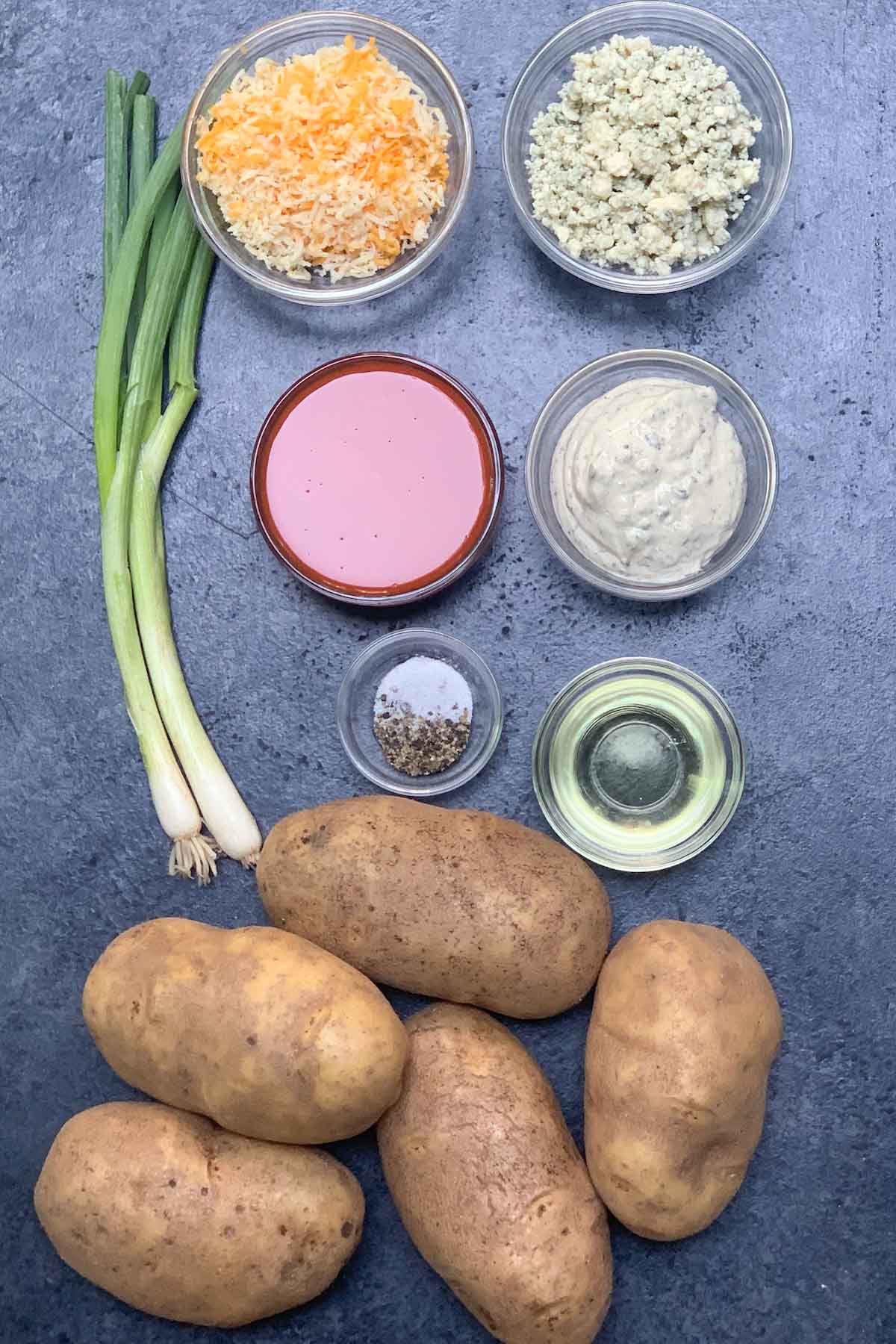 Ingredients for Buffalo Fries