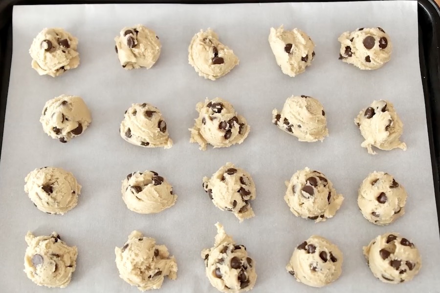 Chocolate chip deals cookie dough recipe