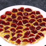 This Cherry Pie Pull Apart is a fun 2-ingredient dessert that's perfect for sharing and parties
