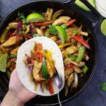 Chicken fajitas
