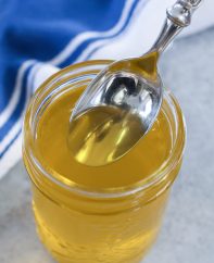 Clarified Butter is a flavorful cooking fat that is easy to make at home