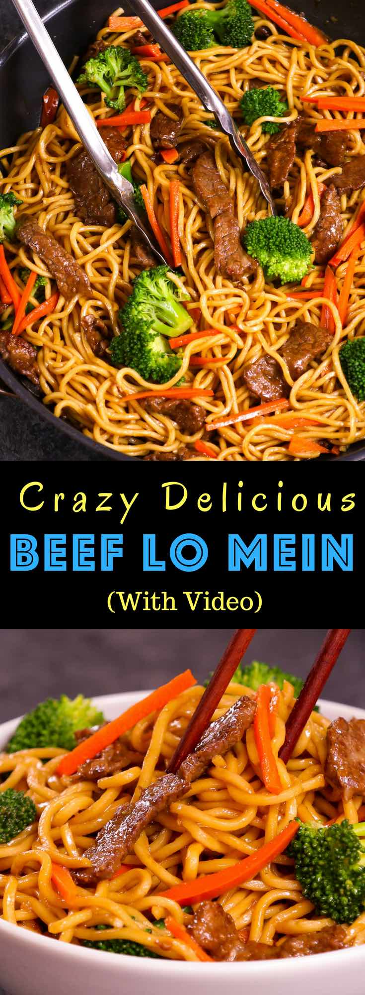 20 Minute Garlic Beef Lo Mein Recipe (with Video) - TipBuzz