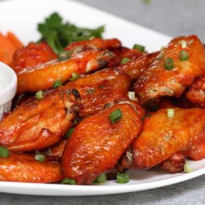 Easy 3 Ingredient Baked Chicken Wings - TipBuzz