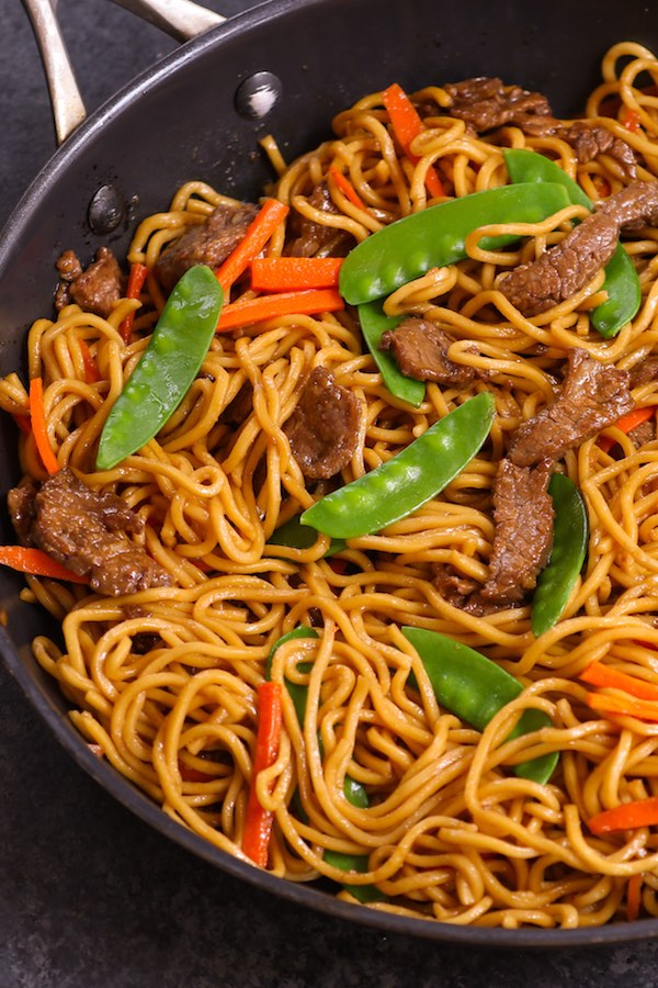 Easy Beef Chow Mein