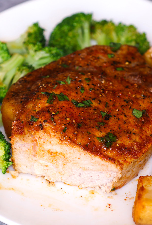 fried boneless pork chops recipe