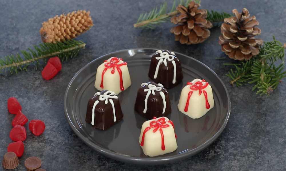 These Easy Ice Cube Chocolates are a delicious holiday gift that's easy to make