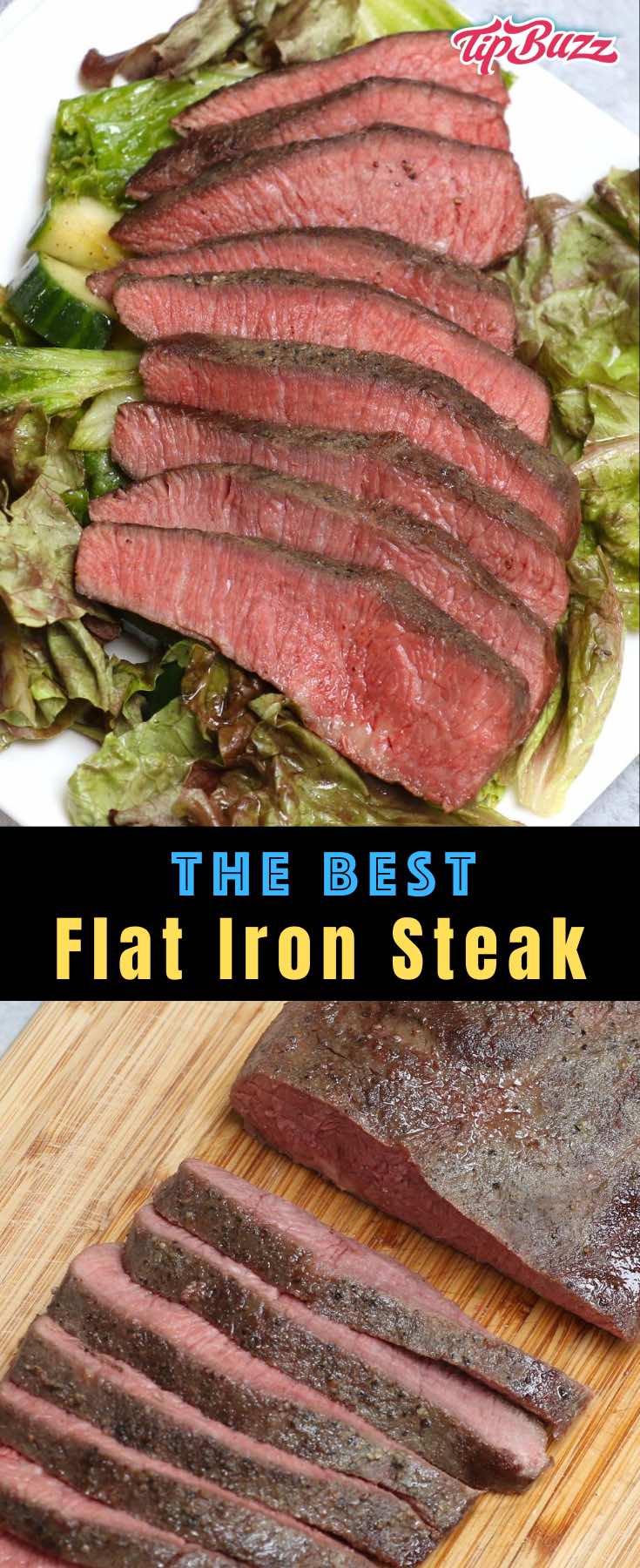 calories flat iron steak