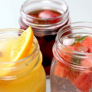 This recipe for Fruit Infused Sparkling Mocktails will cool you down in no time