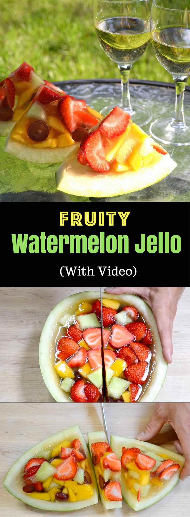 Best Watermelon Jello Shots – The most refreshing and delicious jello shots with no added sugar! All you need is some simple ingredients: watermelon, mango, strawberries, melon, rum and gelatin. No bake recipe that's easy to make. Video recipe. | Tipbuzz.com