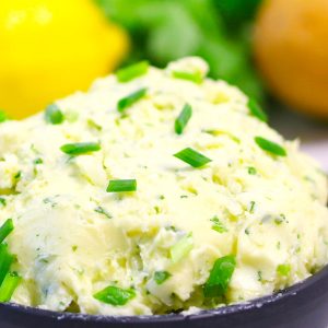 Delicious homemade garlic butter is easy to make in minutes and is a versatile seasoning for meat, seafood, vegetables and of course garlic bread!