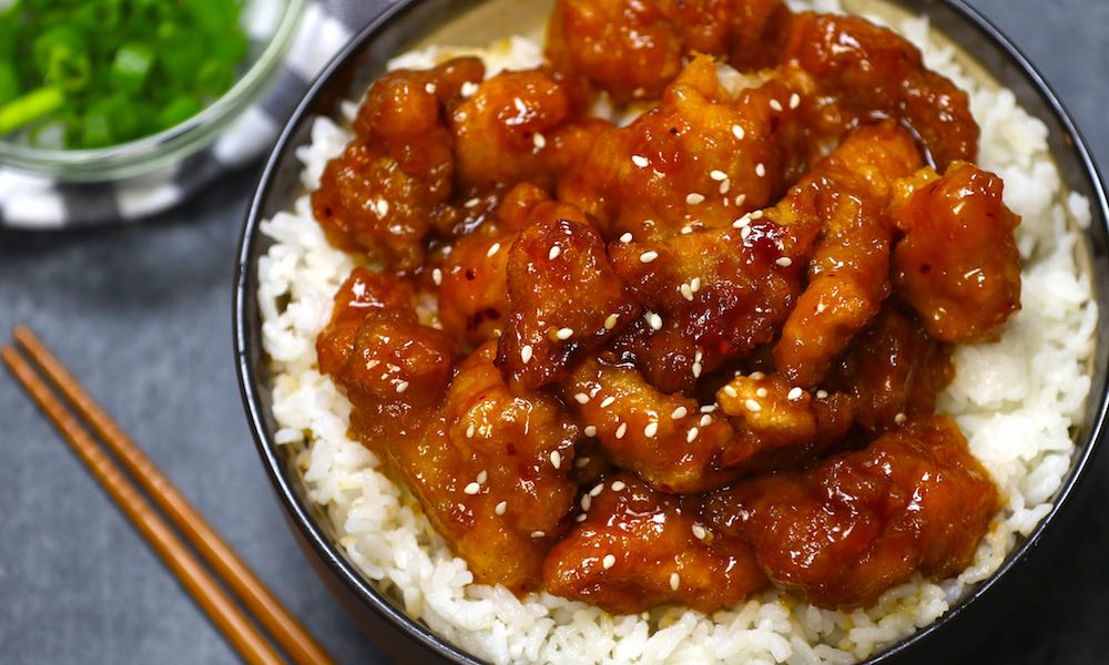 Image result for general tso chicken