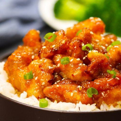 This General Tso's Chicken recipe is a homemade version of the classic Chinese dish popular in restaurants and takeout