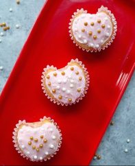 These Heart Shaped Cupcakes are a fun recipe for Valentines Day