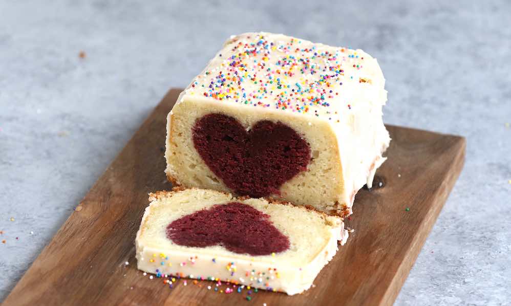 Heart Surprise Cake Recipe with Video TipBuzz