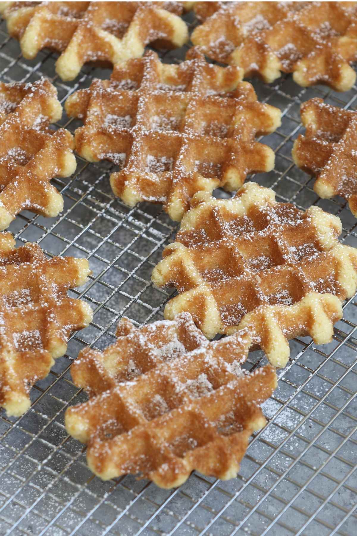 belgian waffle cookie iron