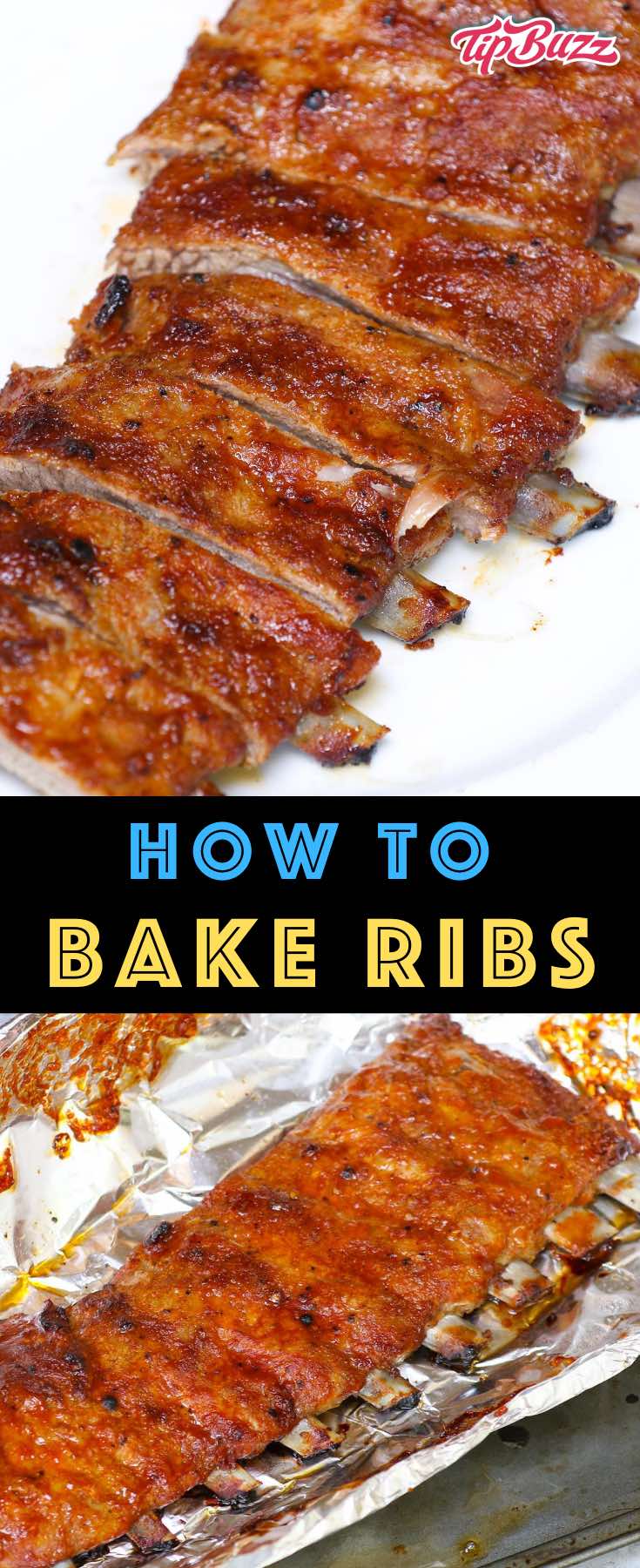 Learn how to grill pork chops to perfection in the oven at any temperature and for all types of ribs! Very tasty and easy to make #ribs #porkribs