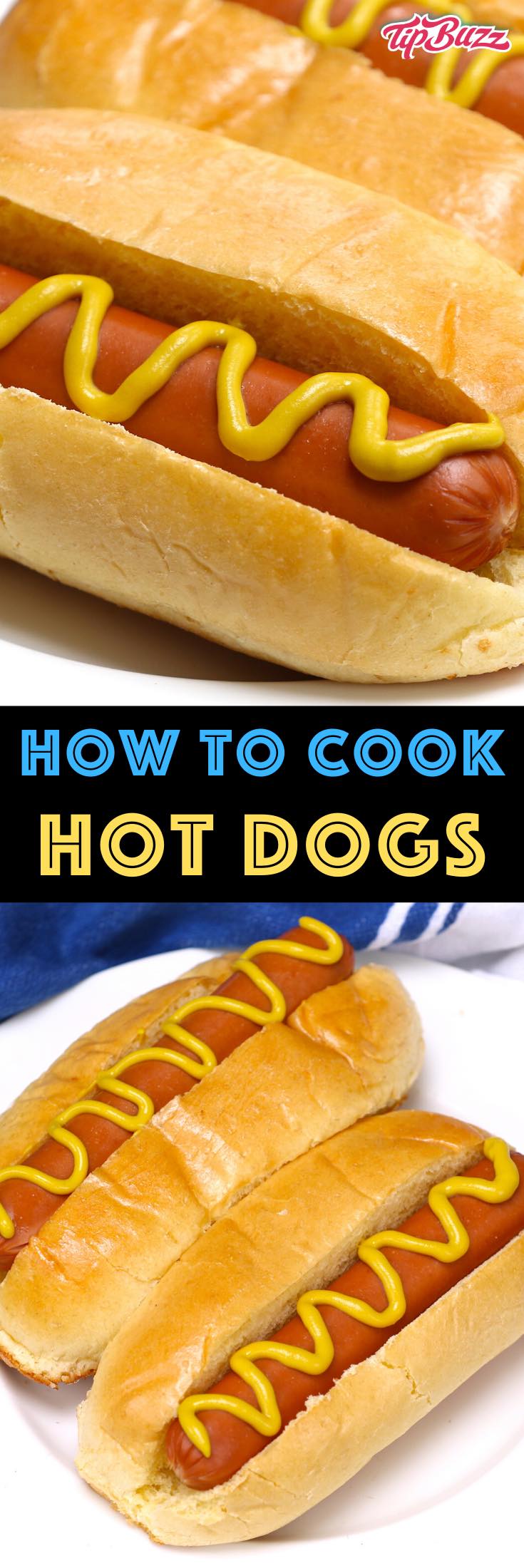 Learn How to Boil Hot Dogs and get a perfect wiener every time! We cover tips and tricks to know when they're done and special methods such as boiling in beer and boiling from frozen. Easy and delicious! #hotdogs #boilinghotdogs