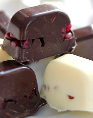 These Ice Cube Tray Chocolates are perfect DIY candy for Valentines Day