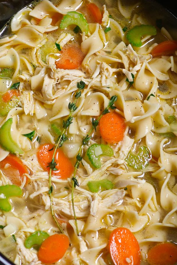 Instant Pot Chicken Soup with Noodles Recipe | TipBuzz