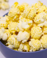 Kettle corn is sweet and salty popcorn that's easy to make at home in just 5 minutes with a few simple ingredients. It makes a delicious snack that's also great for parties and movie night as well as gifts