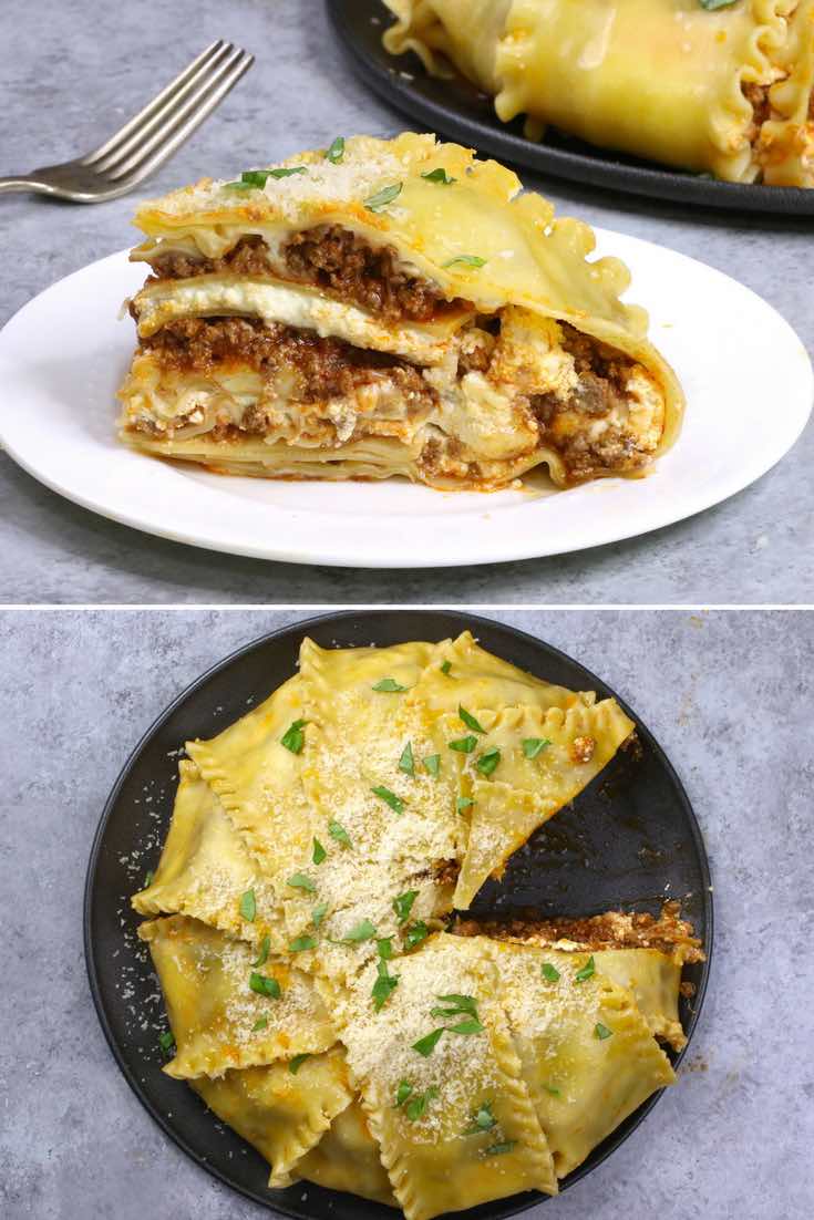 Upside Down Lasagna - TipBuzz