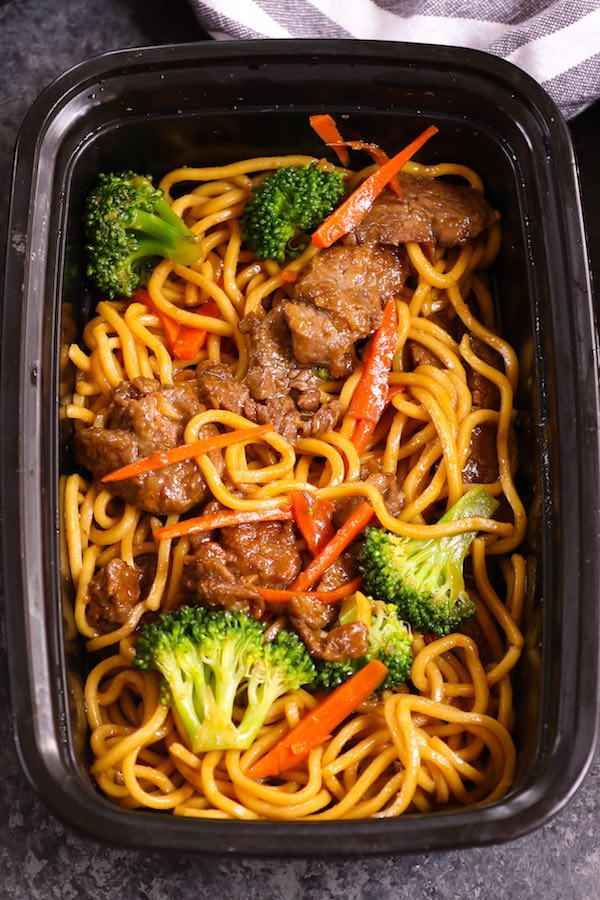 Lo Mein Meal Prep