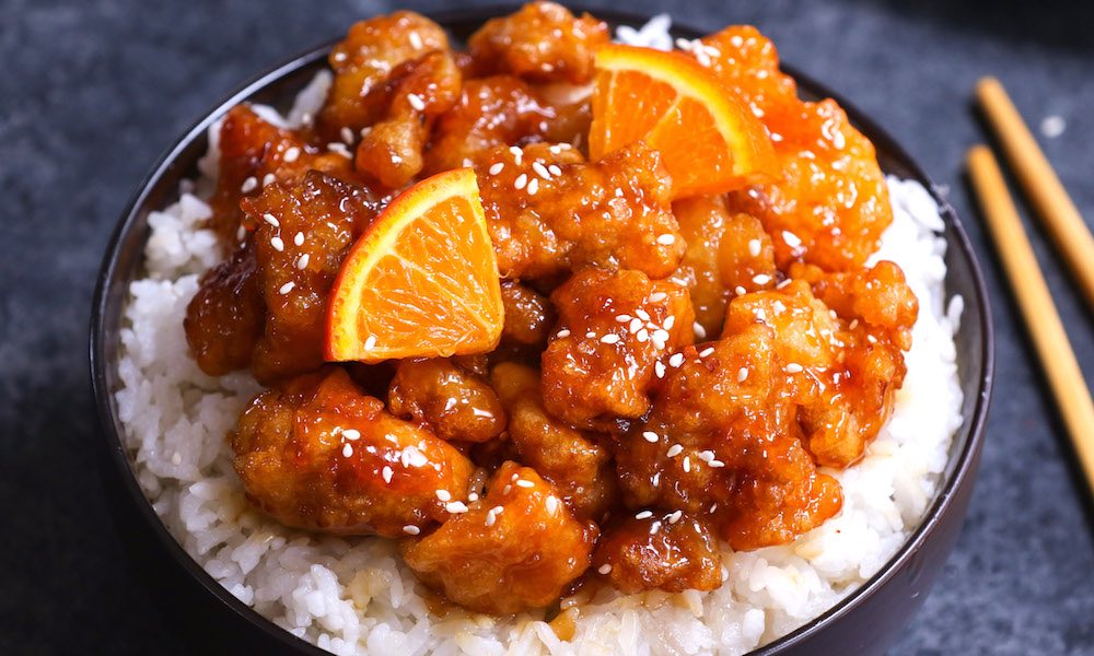 Sticky Orange Chicken