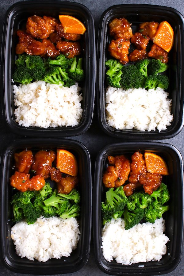 Orange Chicken Meal Prep