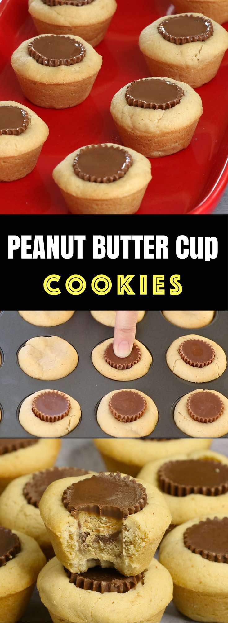 Reese's Peanut Butter Cup Cookies Recipe (with Video) - TipBuzz