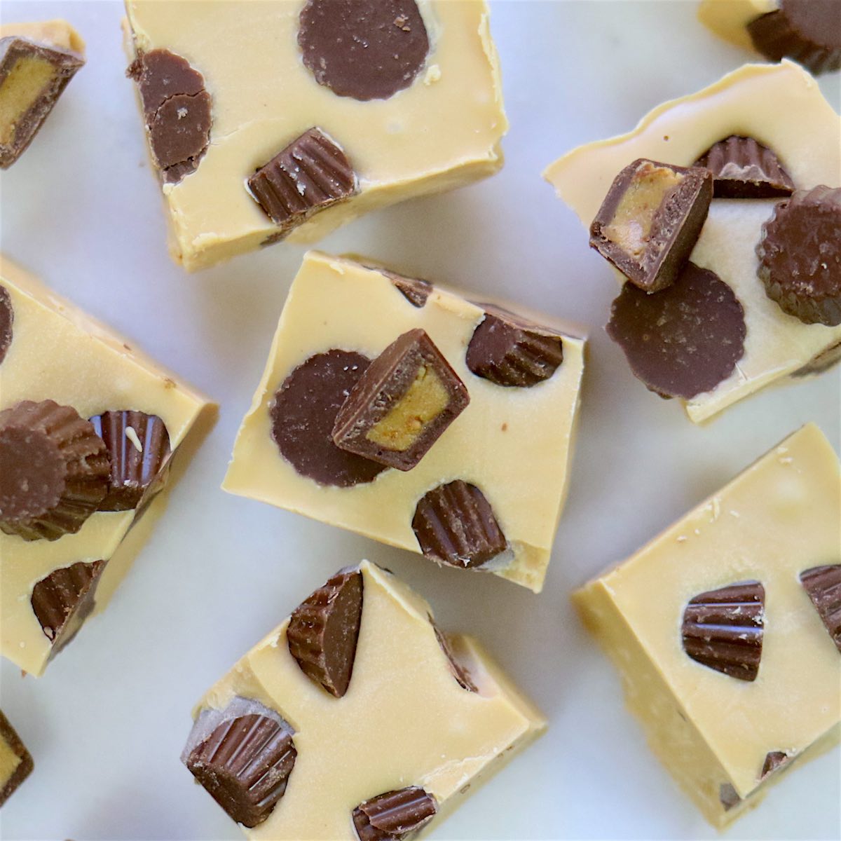 Reeses peanut butter cup fudge