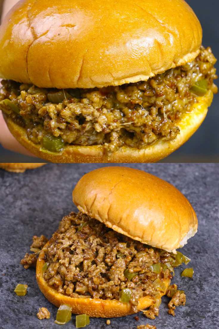 Philly Cheesesteak Sloppy Joes