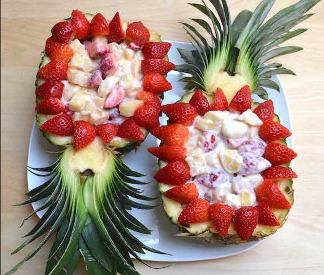 funny fruit salad