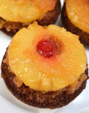 See how to make this easy recipe for Pineapple Upside Down Cupcakes