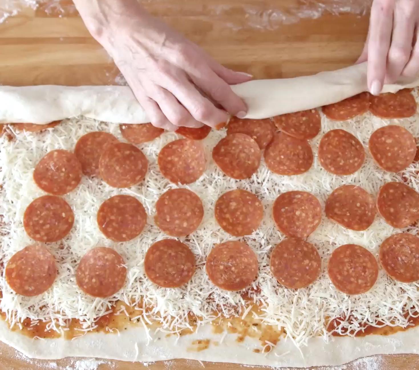 Easy Pizza Rolls Video Tipbuzz