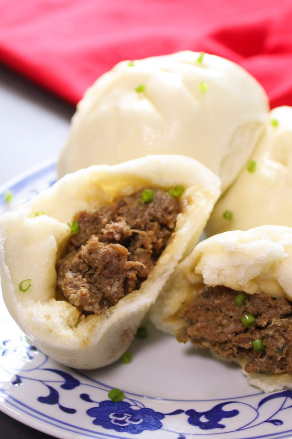 steamed pork buns are classic Chinese food that is perfect as a snack or part of a meal