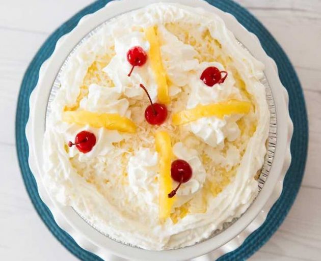 pineapple cool whip dessert graham cracker crust