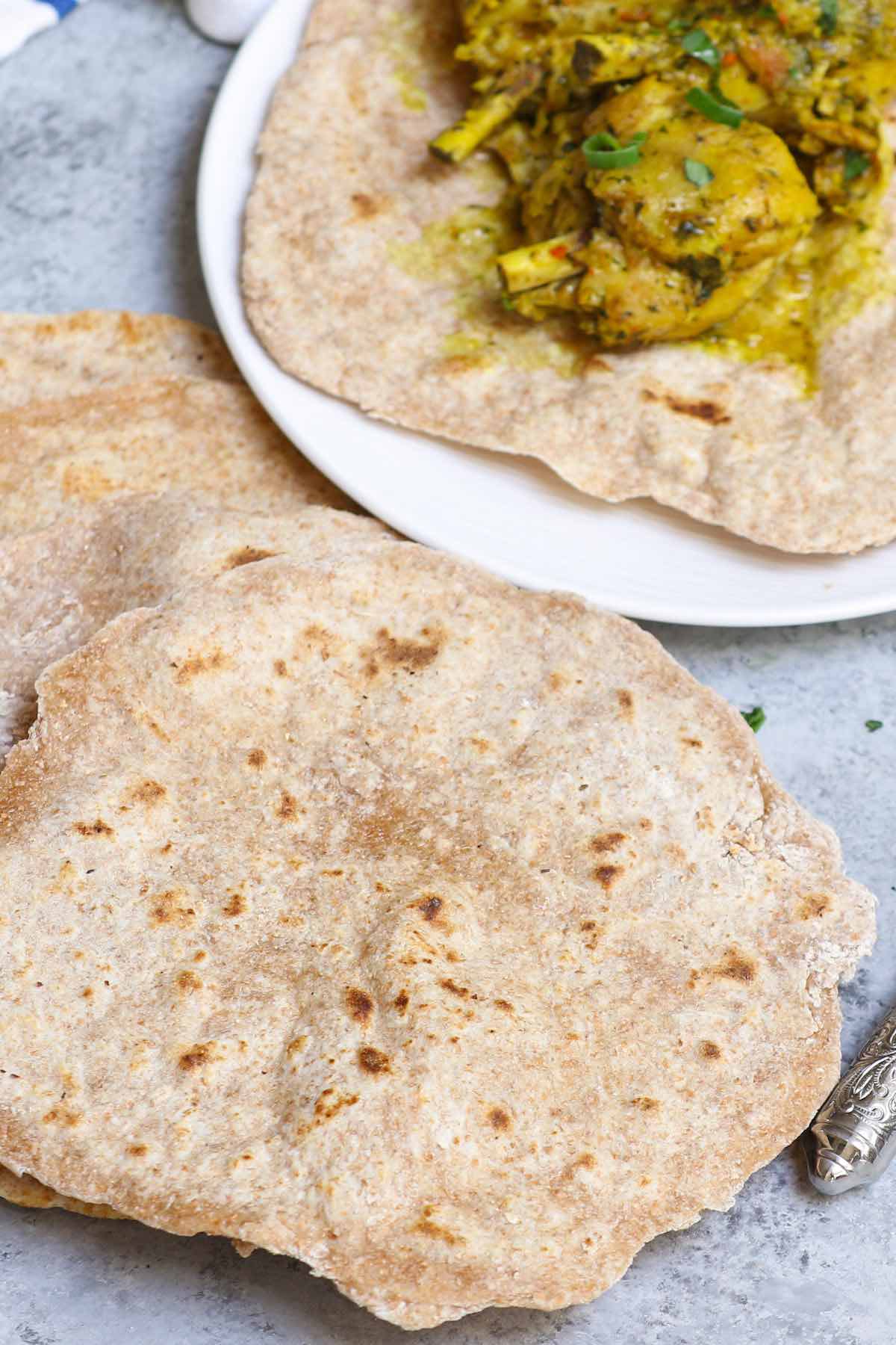 Roti Recipe Indian And West Indies Flatbread Tipbuzz