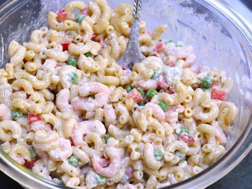 Seafood Pasta Salad {15 Minute Recipe} - TipBuzz