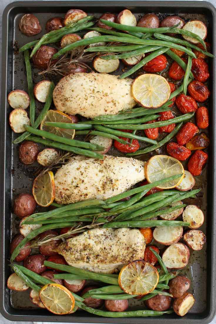 Sheet Pan Chicken with Vegetables